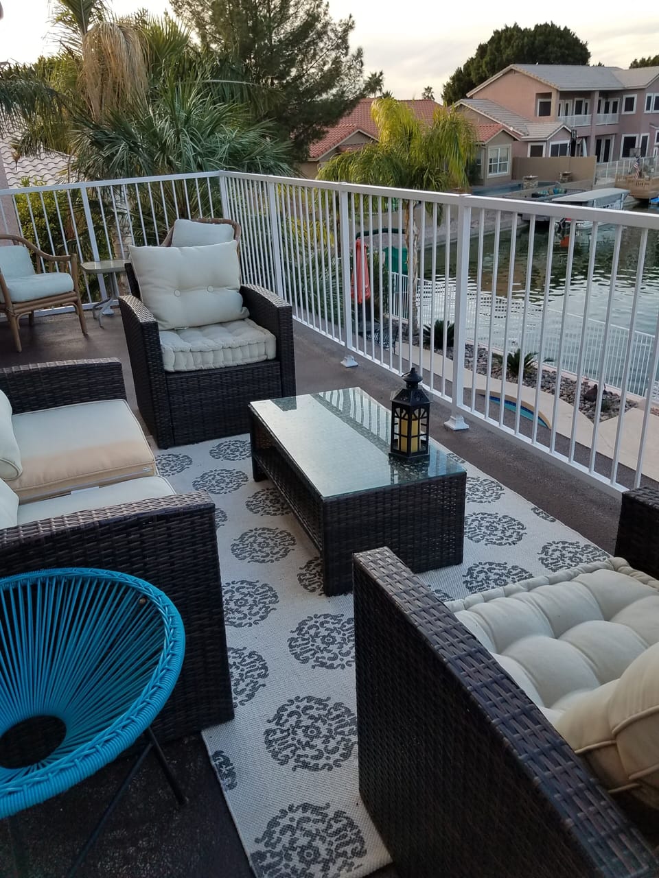 Balcony off master bedroom