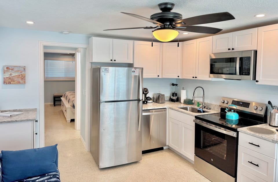 Kitchen with all the amenities
