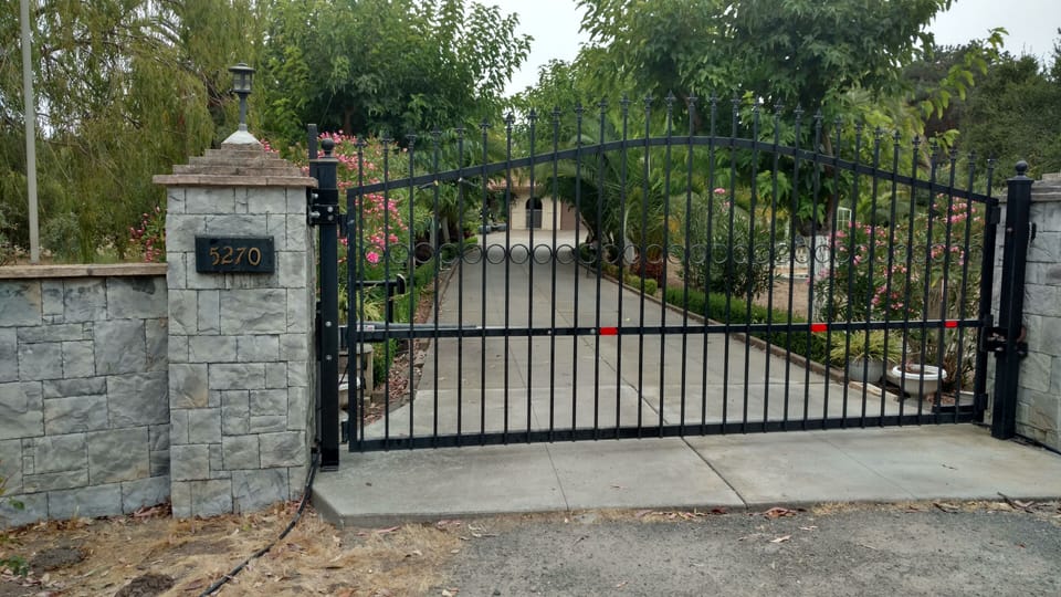 Front gate