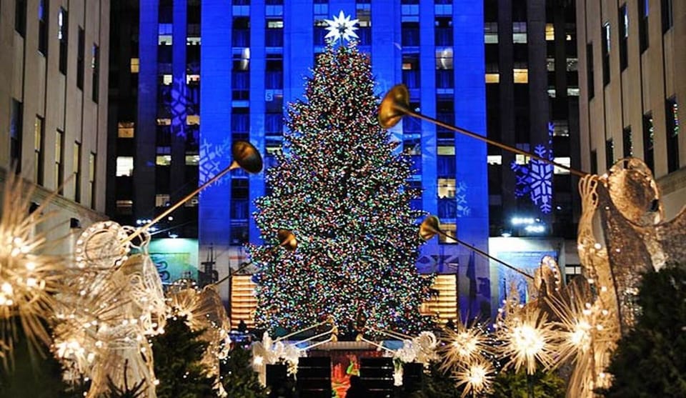 The tree at Rockefeller Center