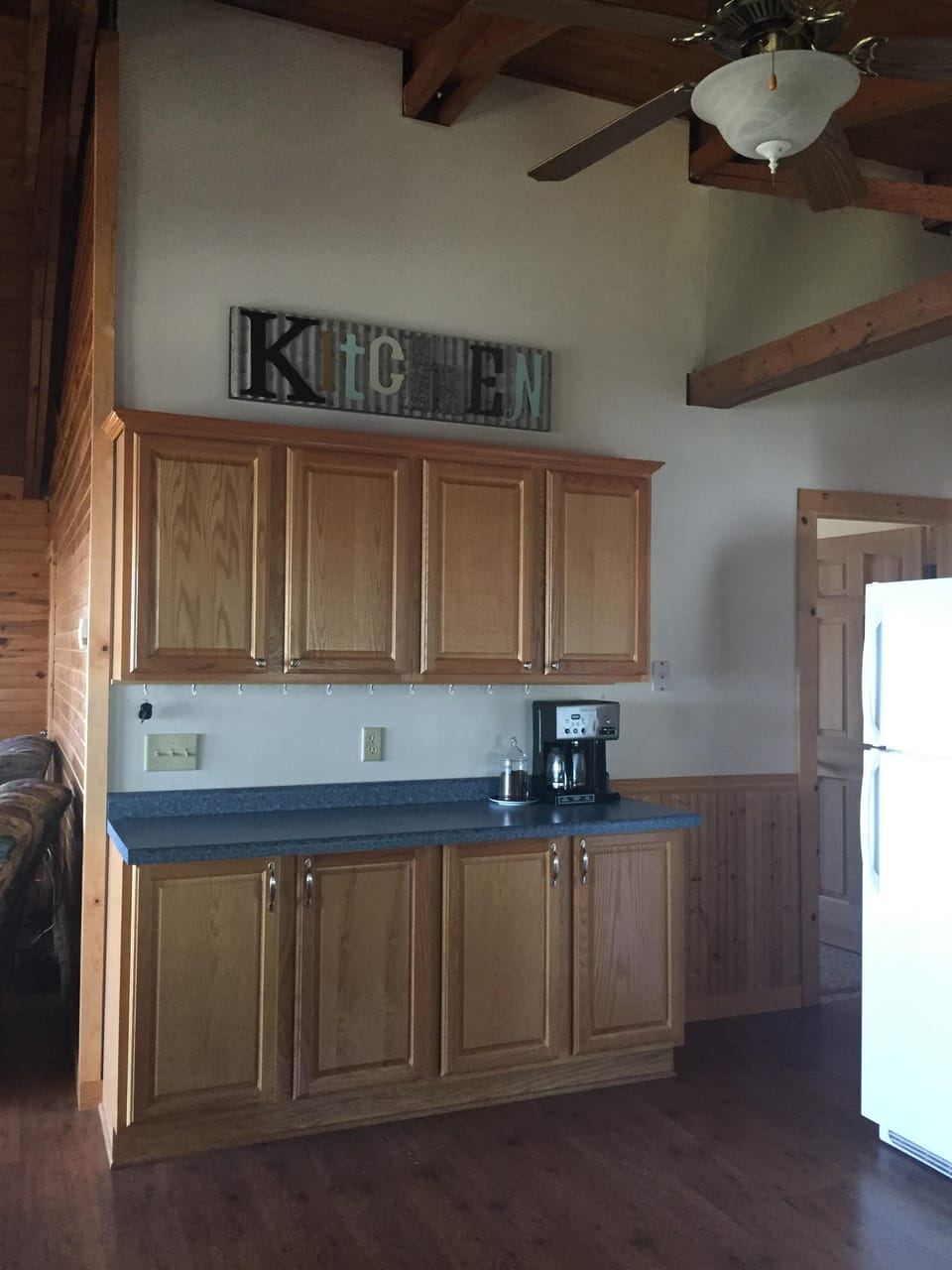 Plenty of counter space.