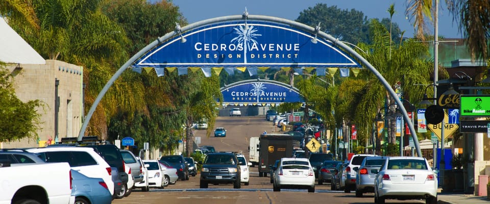 Solana Beach's Famous Cedros Avenue