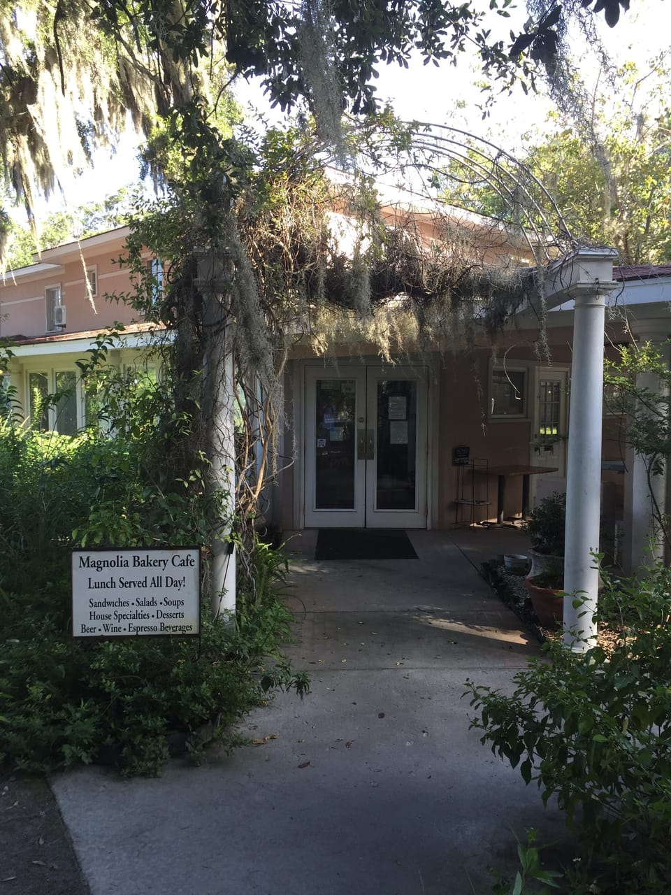 Entrance To Magnolia Bakery Cafe & Garden Gift Gallery (Rear)