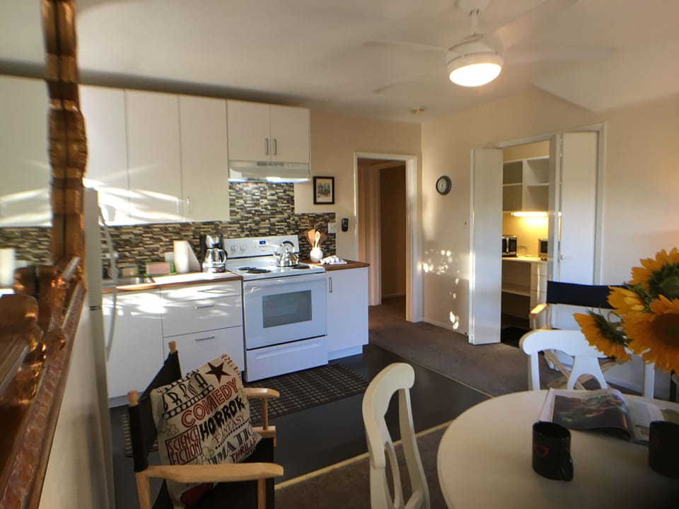 Kitchen with large pantry 