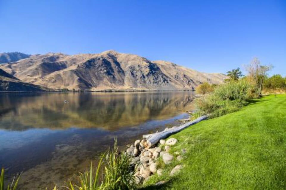 Walk in lake. (Photo taken before dock was installed.) 