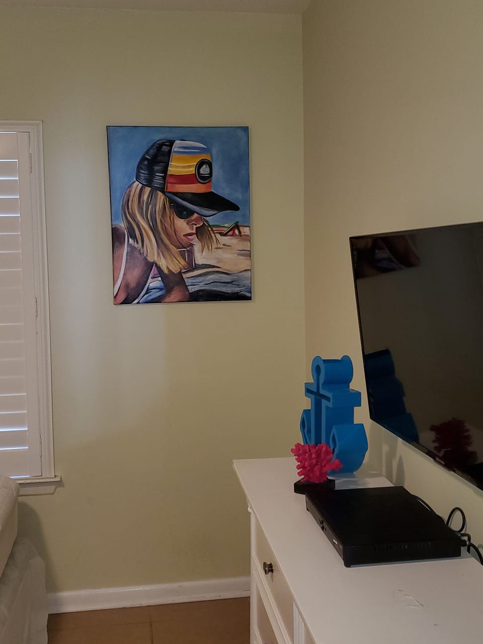 Third bedroom artwork