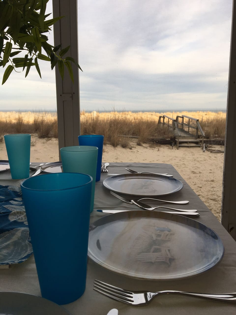 The view at every meal if you wish. 
