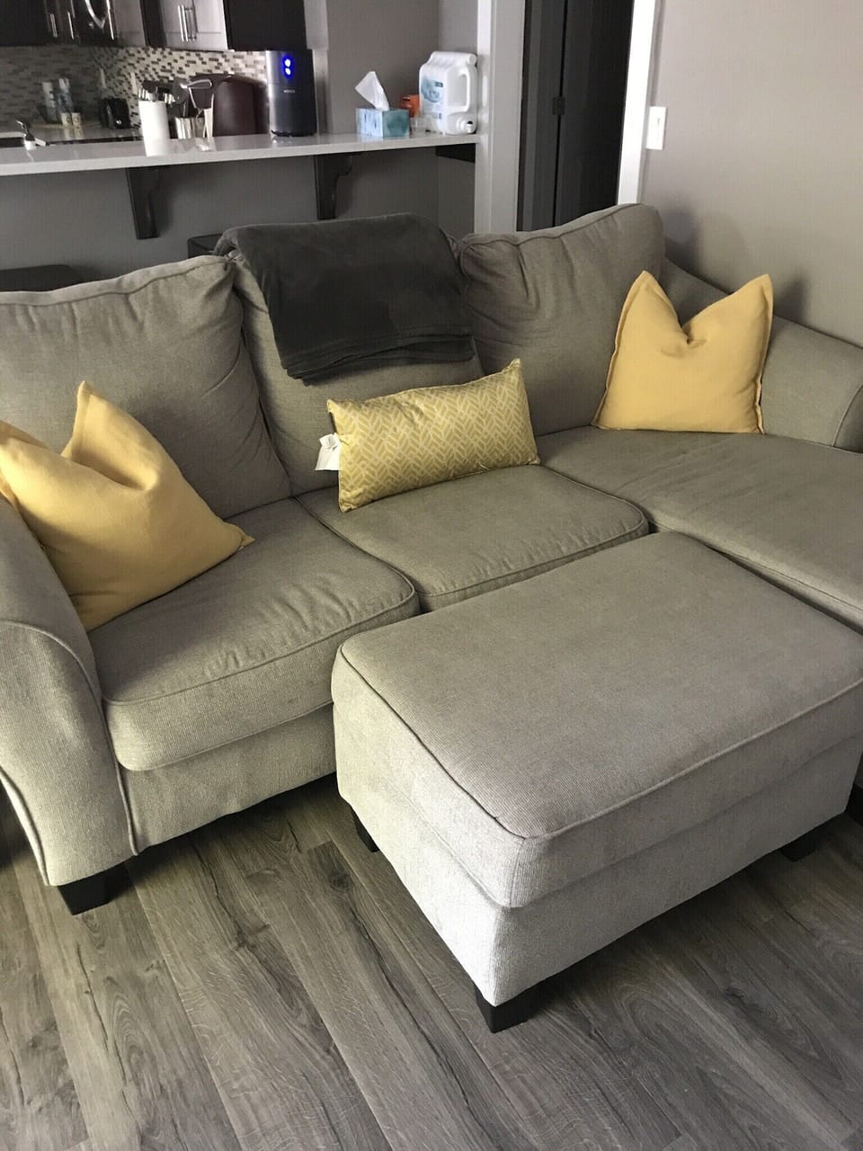 Nice large couch for relaxing