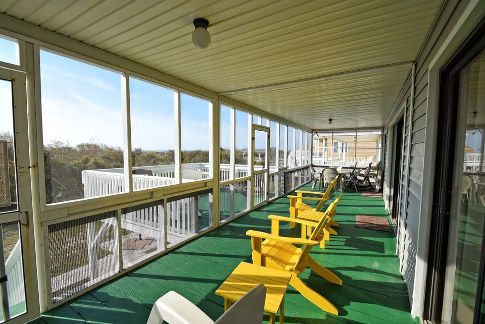 OCEAN SIDE PORCH        500 sq ft