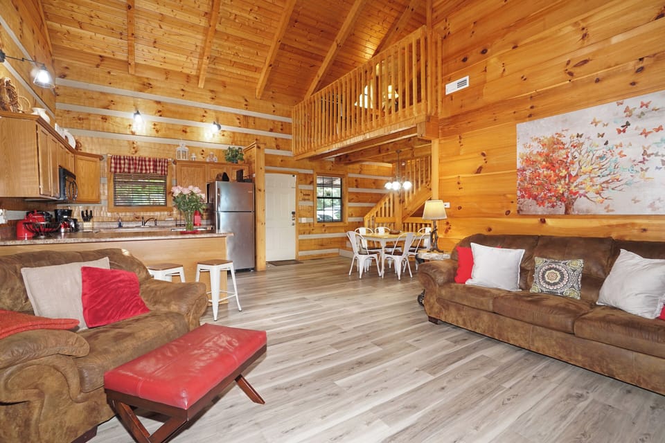 All Snuggled INN Open concept Living area
