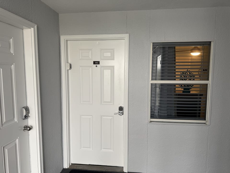 front door to 302