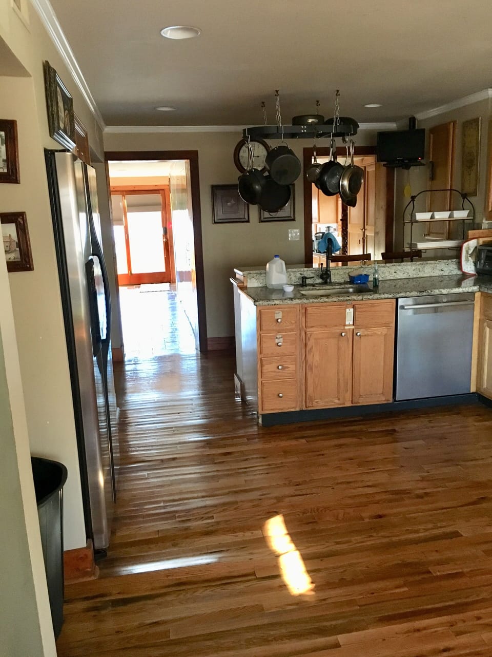 View of kitchen