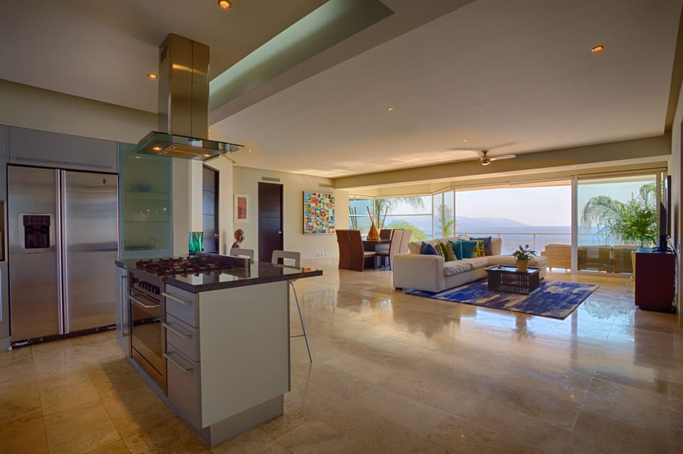 Open concept living room