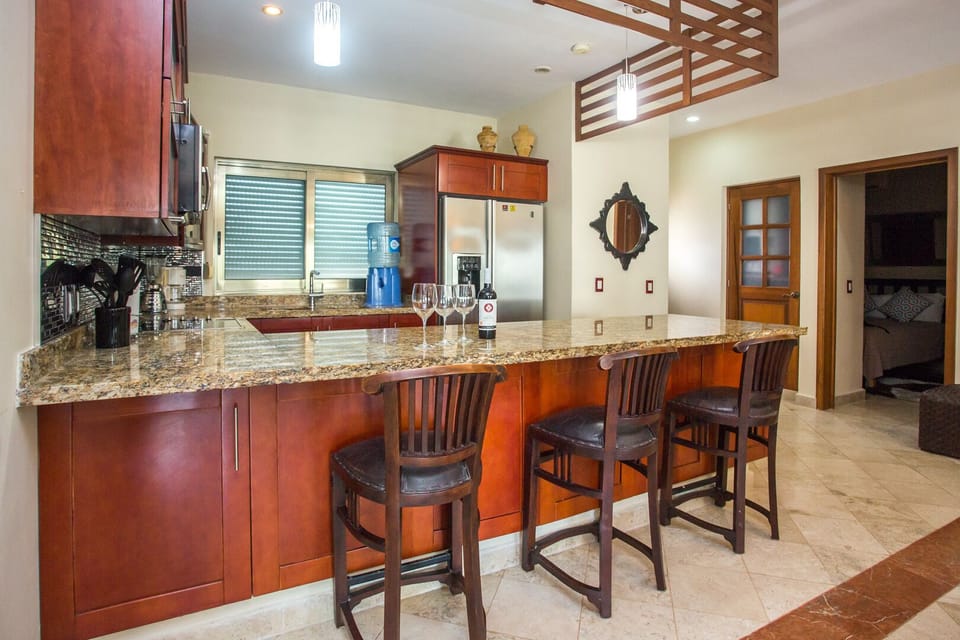 Spacious kitchen