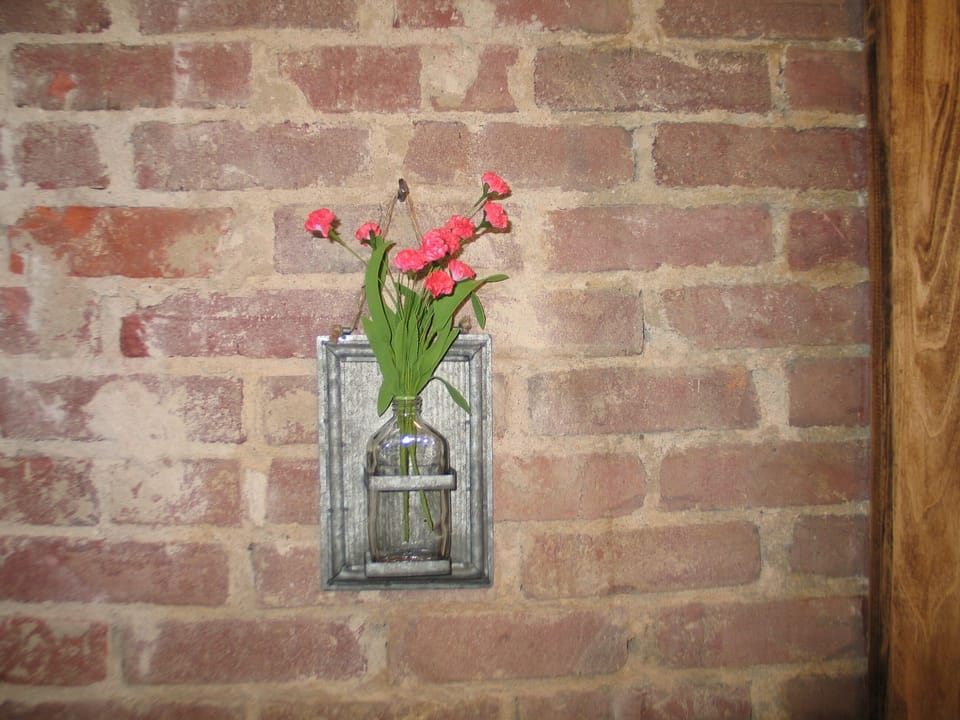 Old wood stove chimney