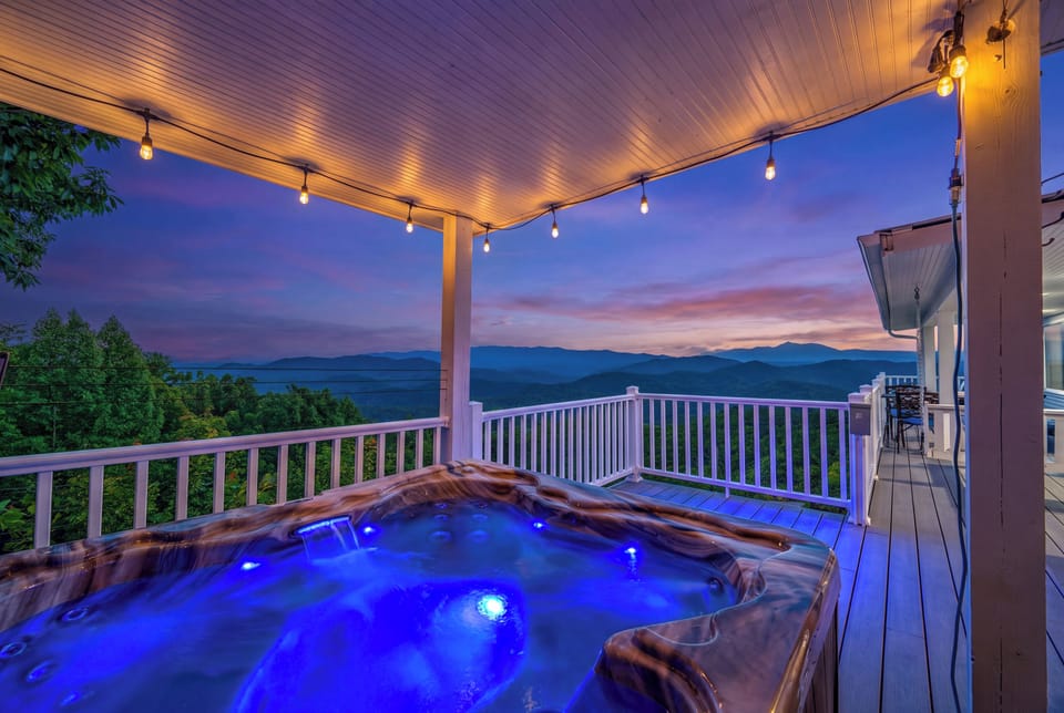 The Hot Tub at Sunset