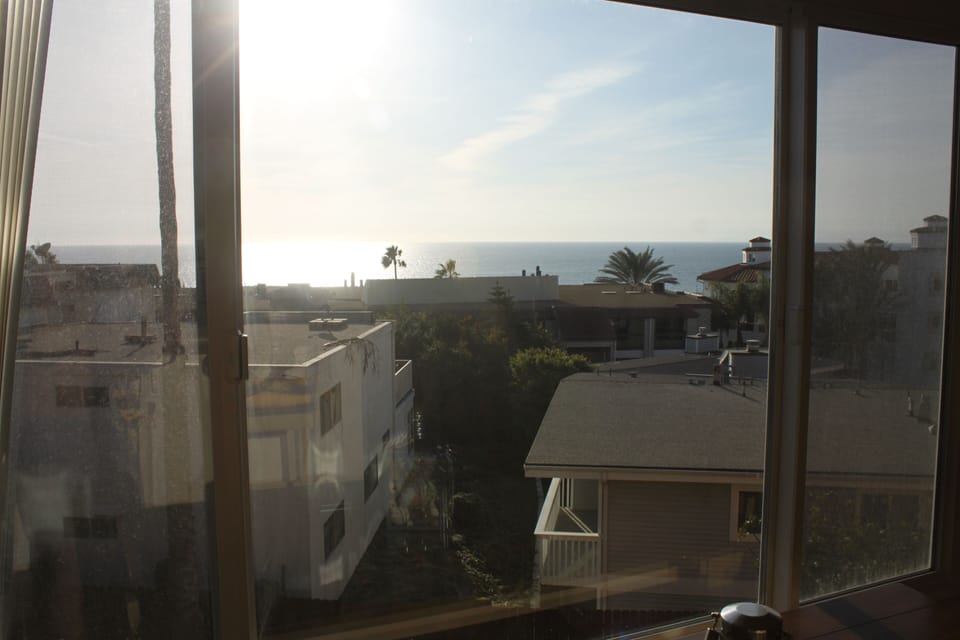 The view from the Family room. 