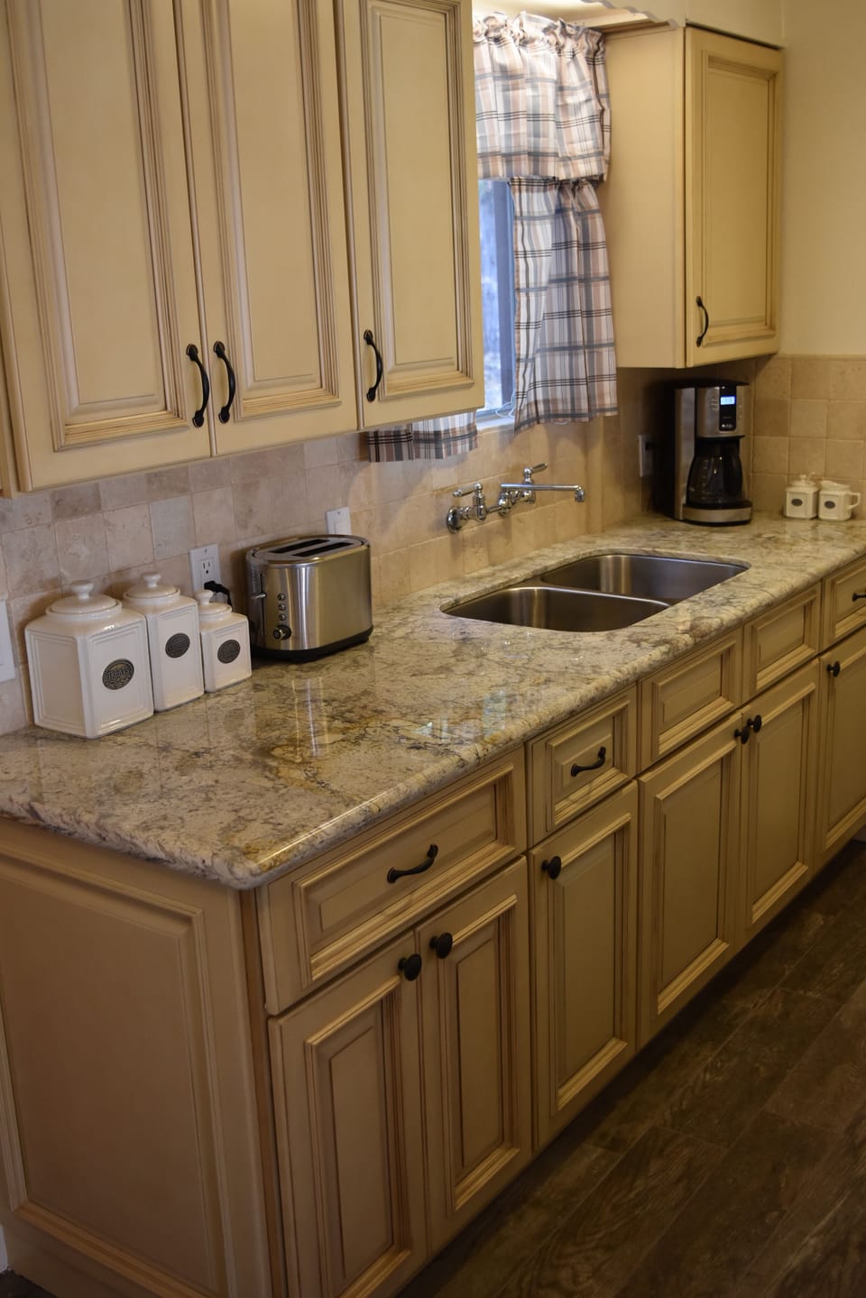 Newly remodeled kitchen