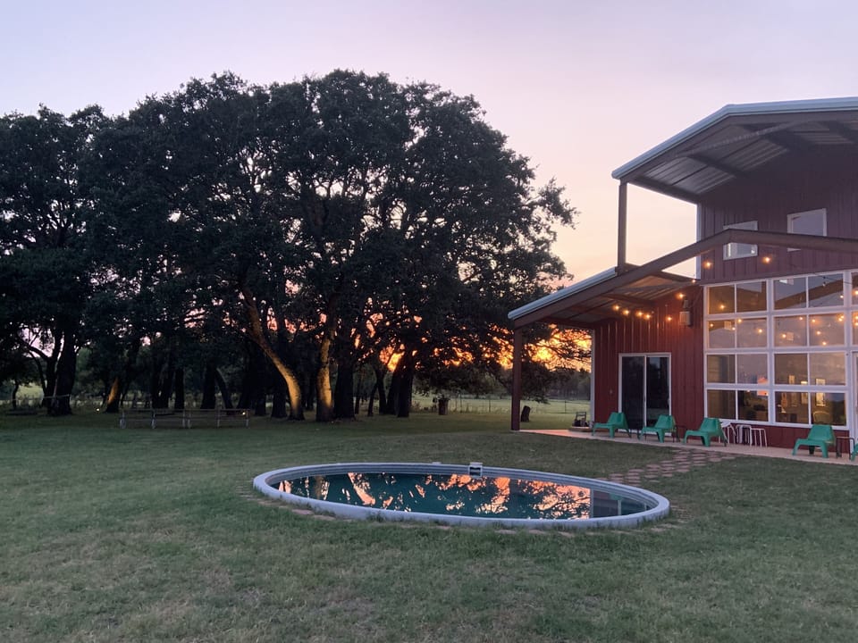Sunset at Big Red