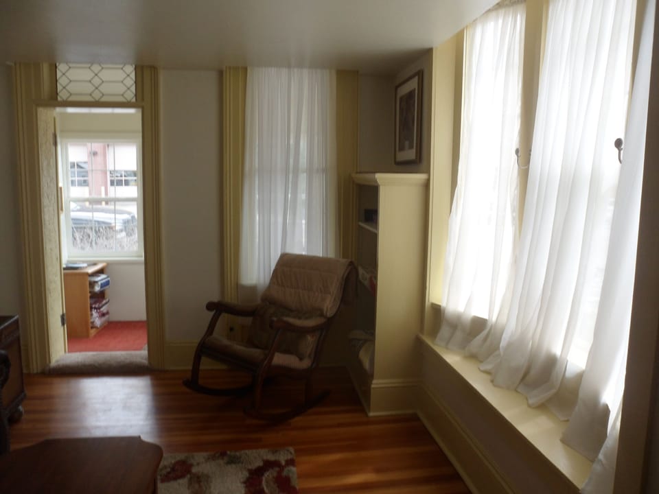 Living Room with Bay Window