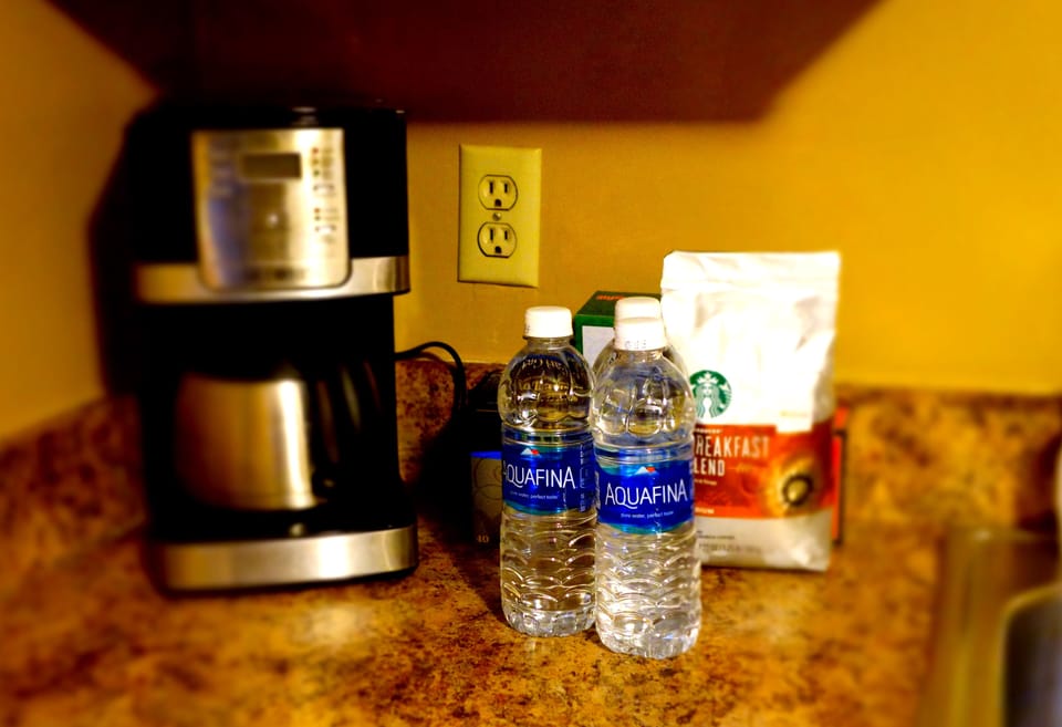 start your morning with a cup of coffee or tea