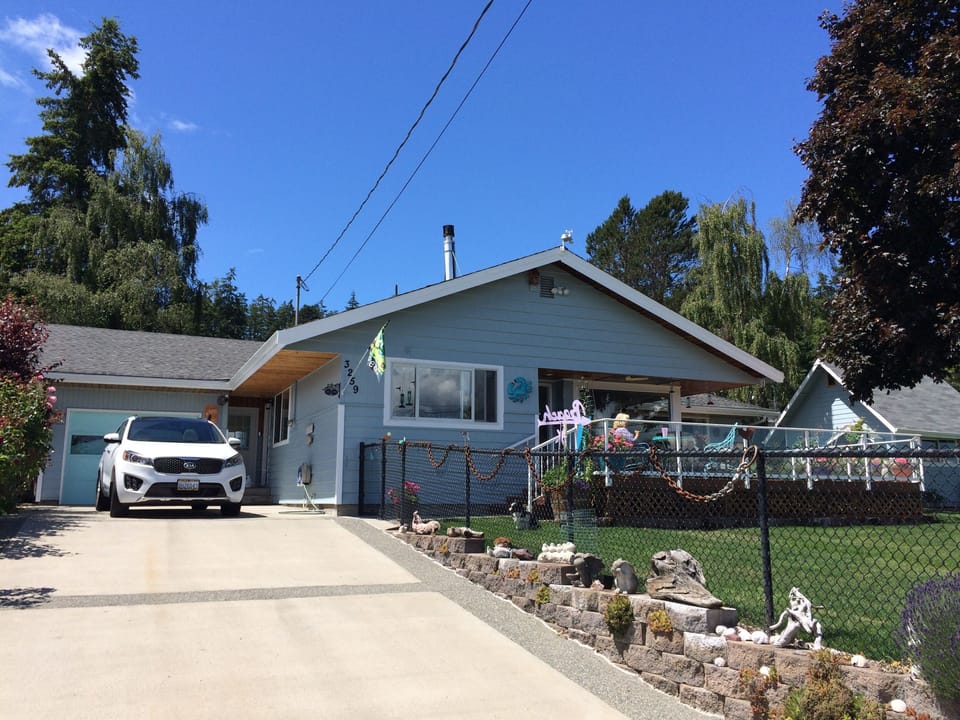 You have the whole house! Plenty of parking and quiet!