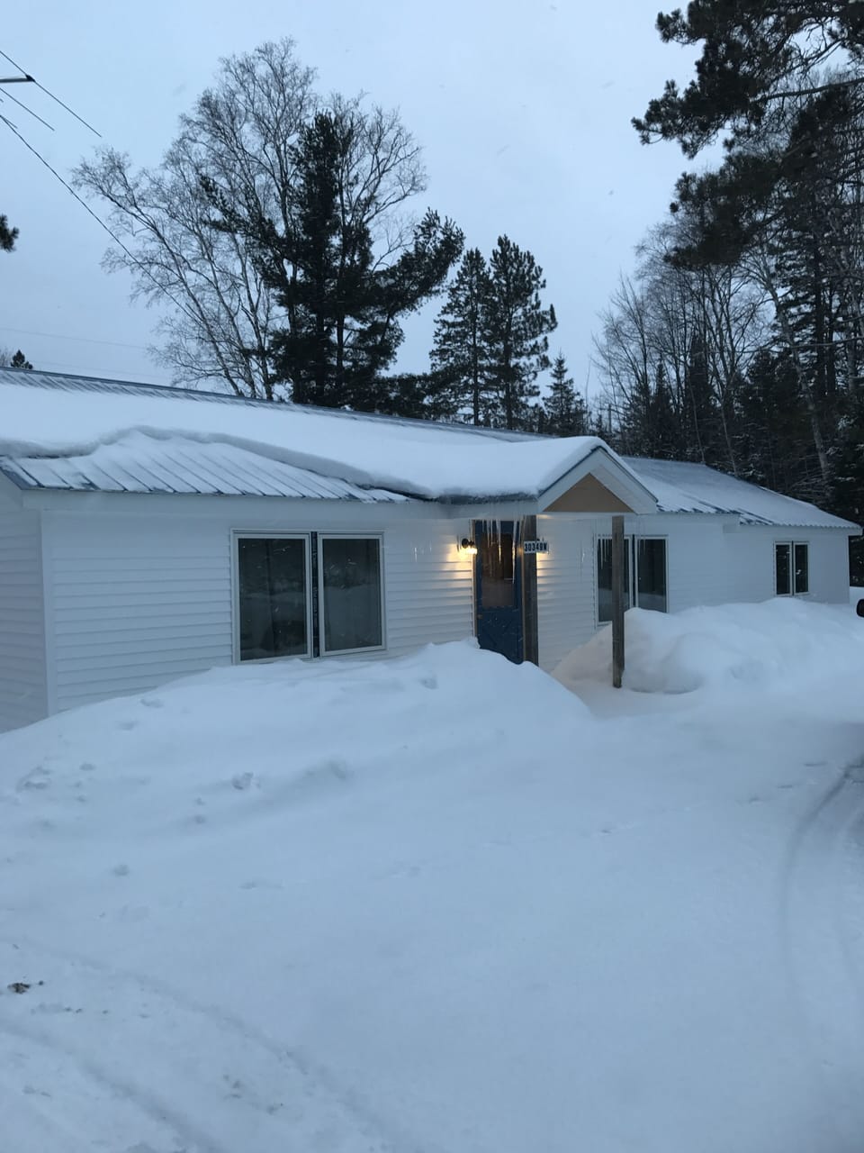 Winter time in the great white north