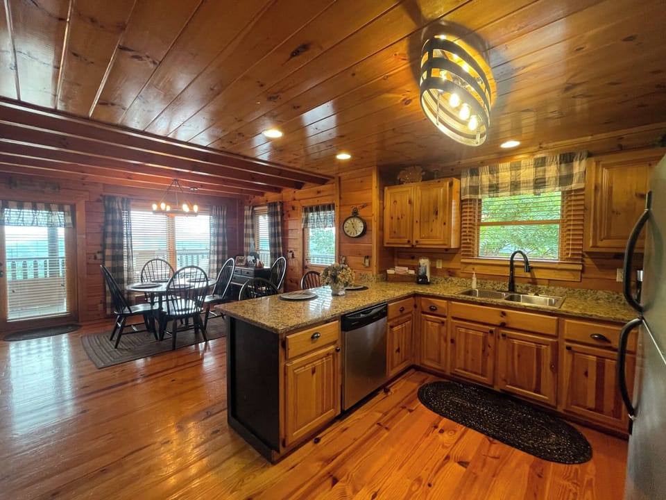 Kitchen and Dining Area