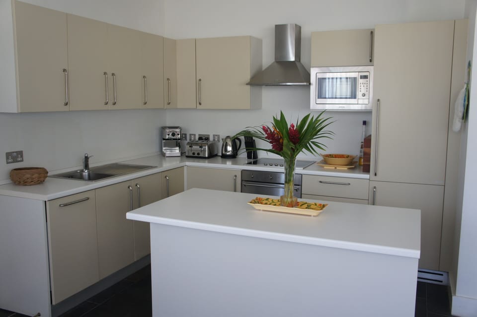 Open Plan Kitchen well stocked with all Equipment & Appliances you need