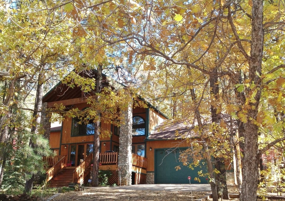 Fall at the Ponderosa Lodge