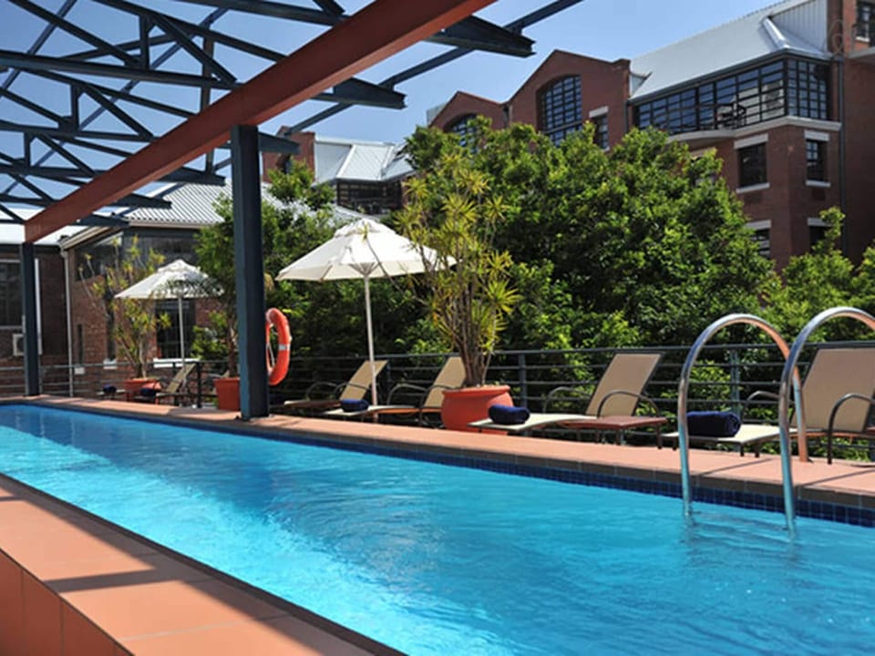 The largest pool in De Waterkant! Enjoy your laps in our sparkling 23 metre pool