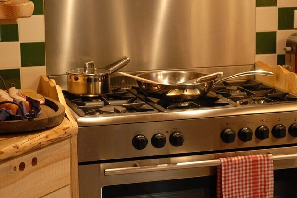 Cuisine équipée Chalet en rondin La Bresse