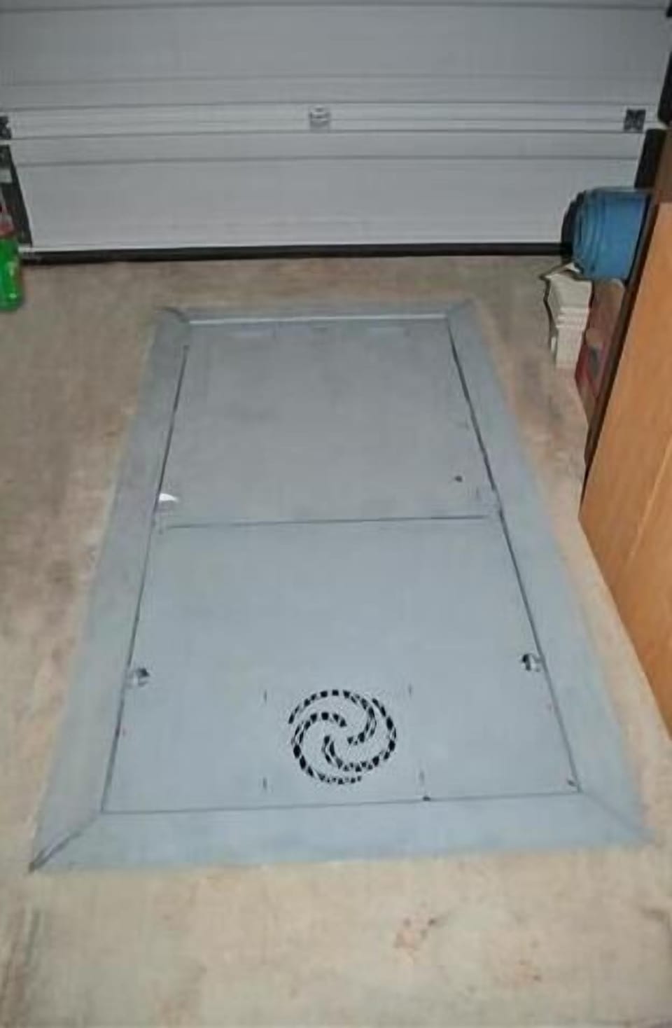 Storm Shelter in Garage