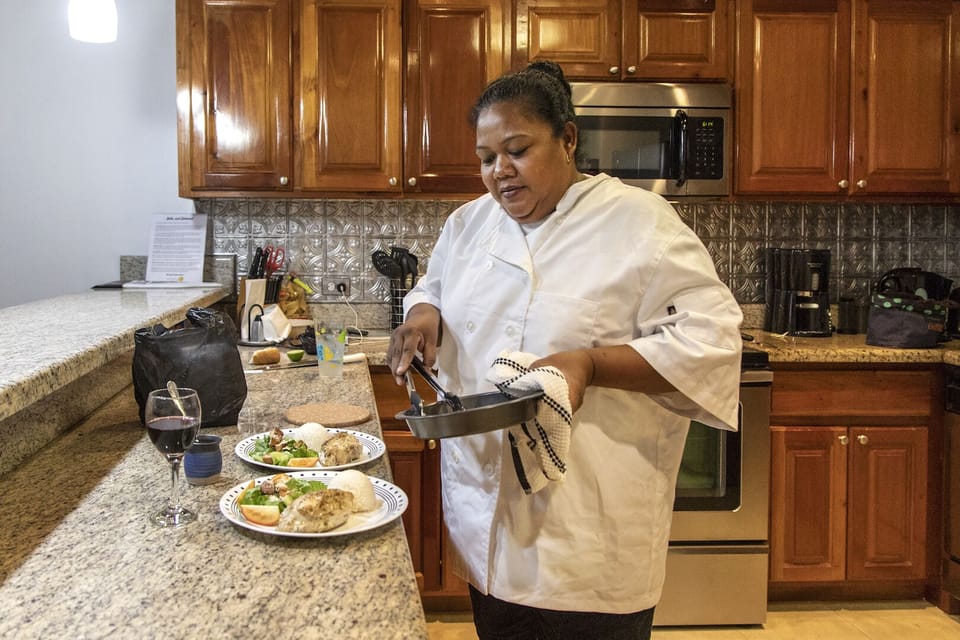 Private chef available on request 