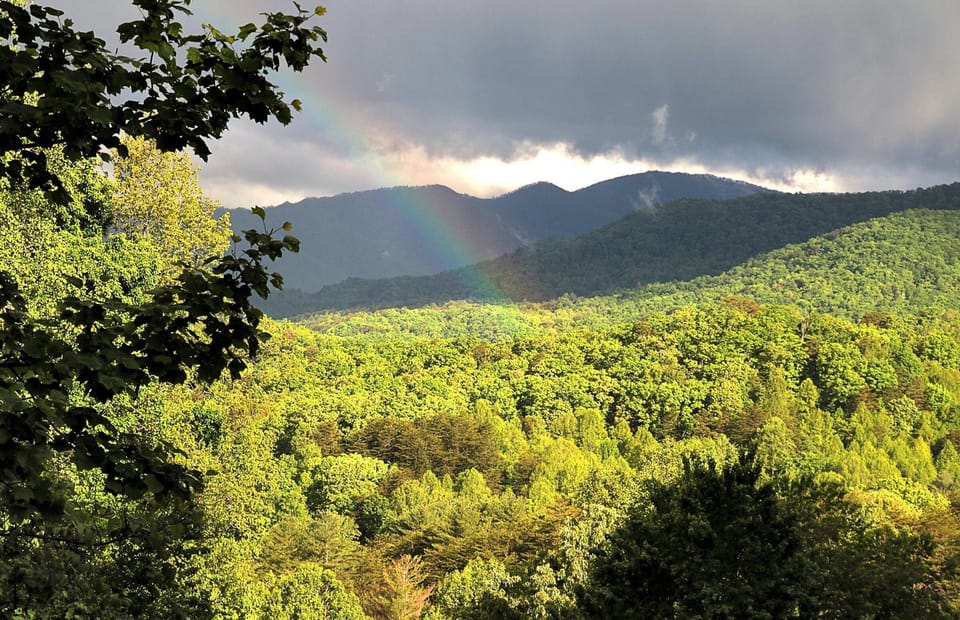 The mountain views change and can be quite spectacular throughout the day!