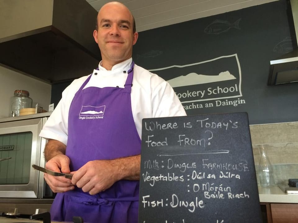 Dingle Cookery School can provide pre-ordered meals to Dingle Bay View