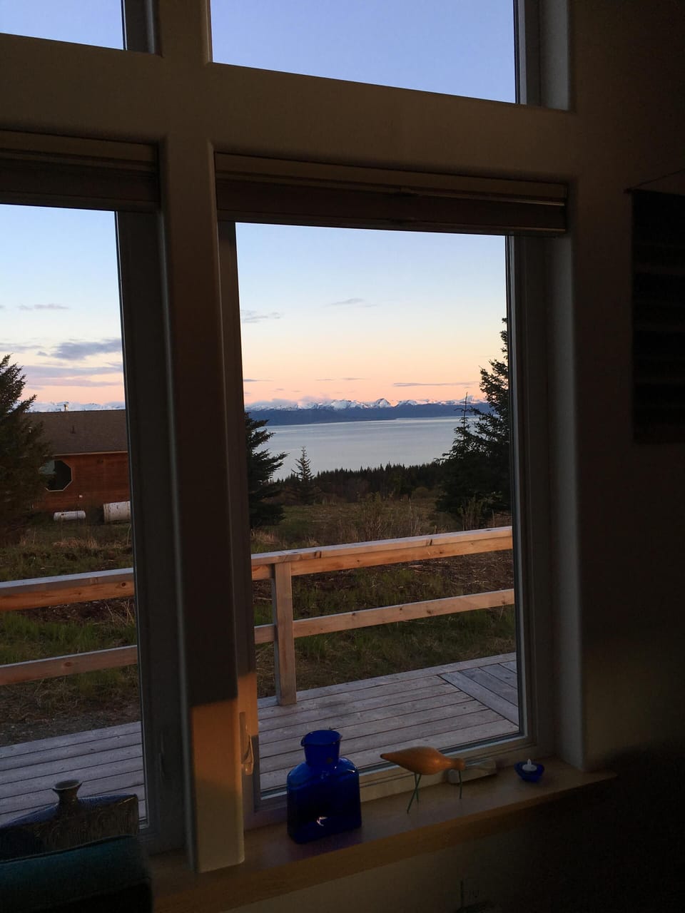 Sunset view from the bed!