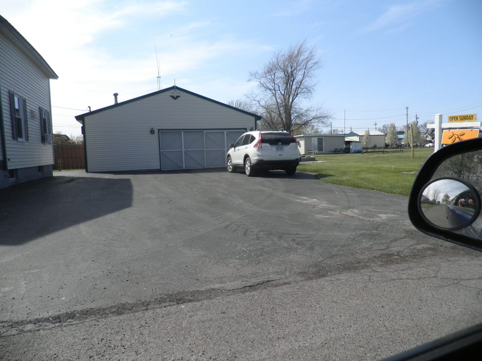Off street parking and the game room