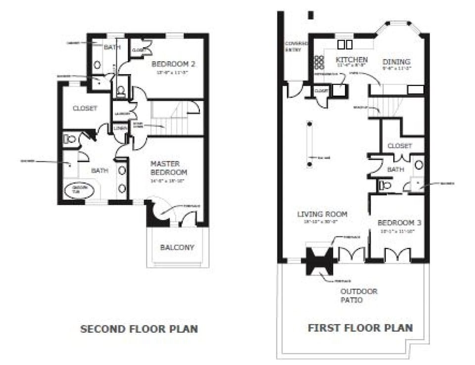 2072 sq ft, residence floor plan