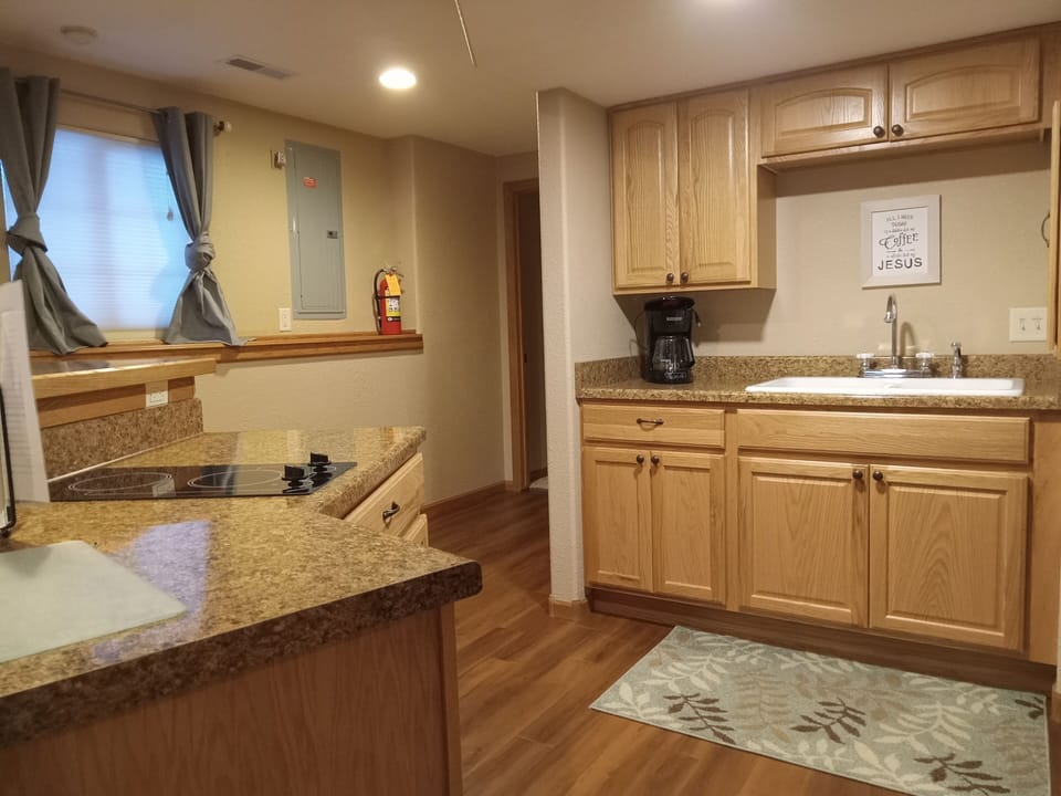 Lower level kitchen