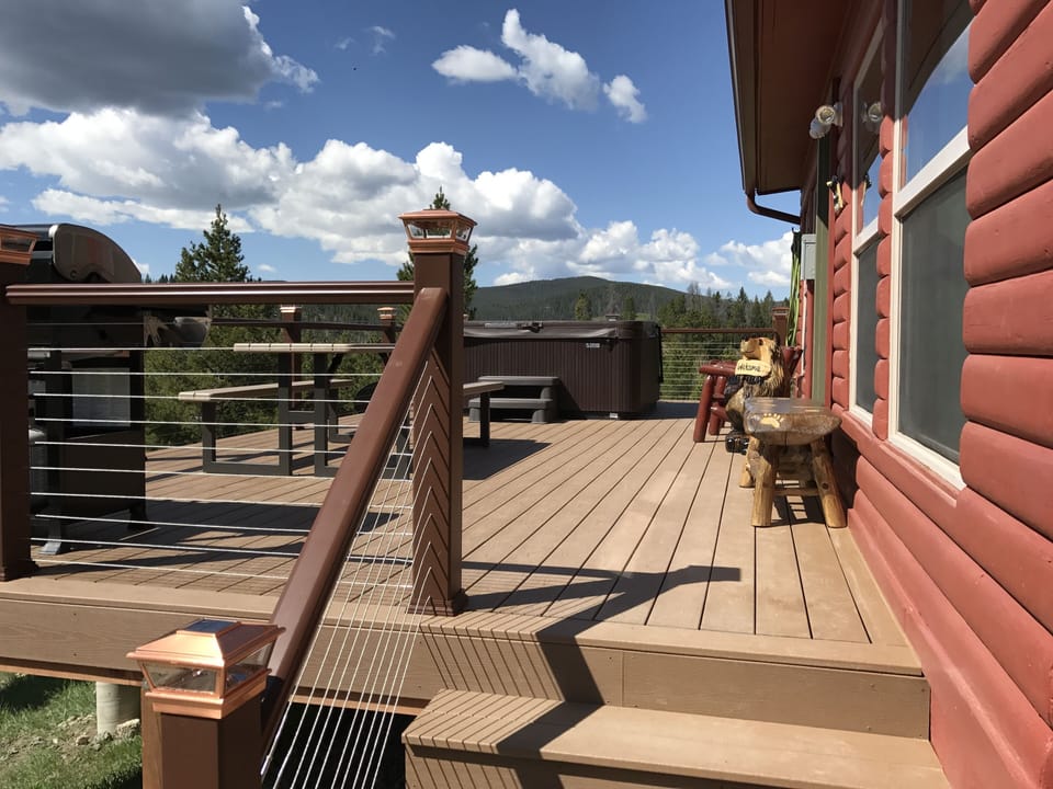 Front deck
