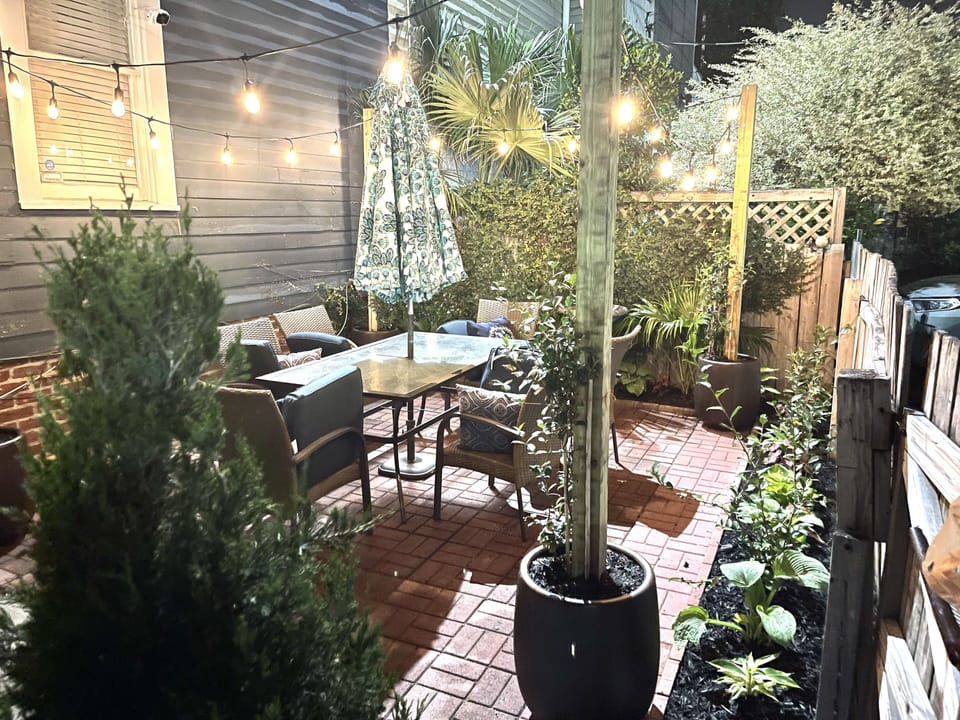 Patio area