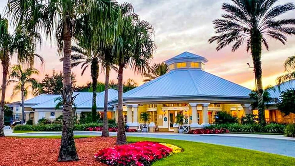 Spacious resort clubhouse 