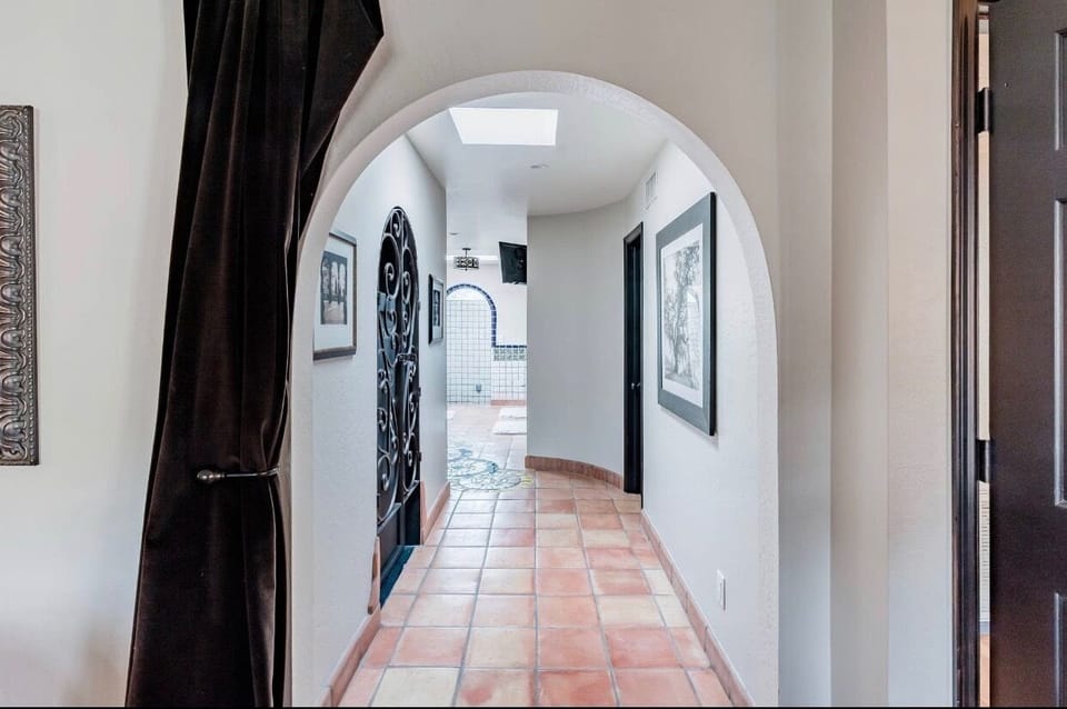 Private Master Bathroom entry from Master Bedroom