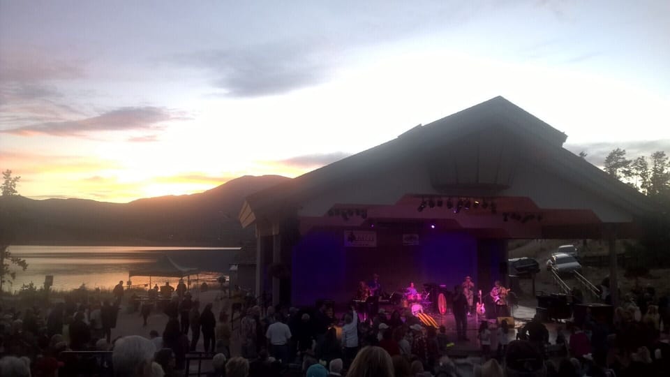 Enjoy free summer sunset concerts at the Dillon Amphitheatre. Only a 10min walk!