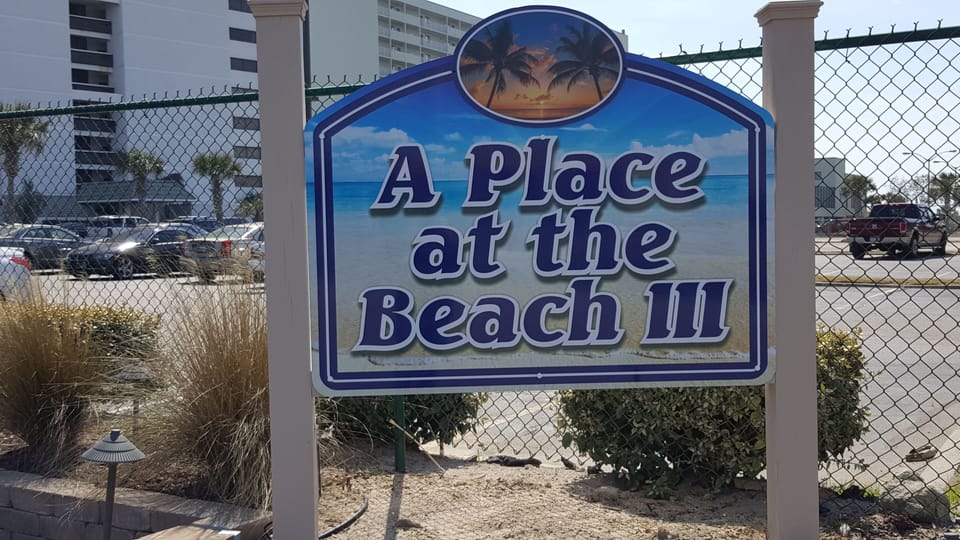 Brand New Entrance Sign