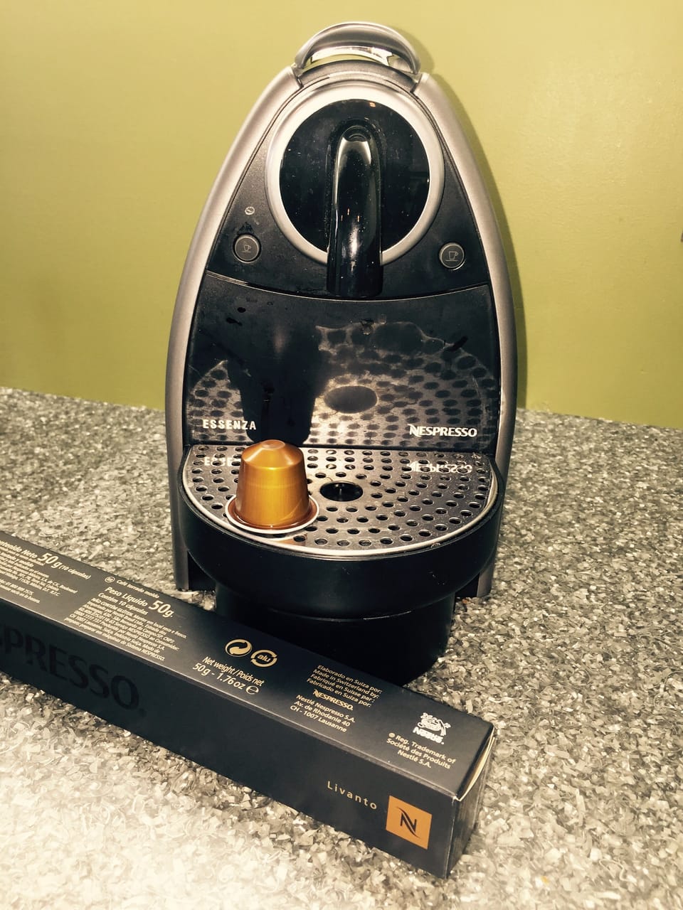 Nespresso coffee