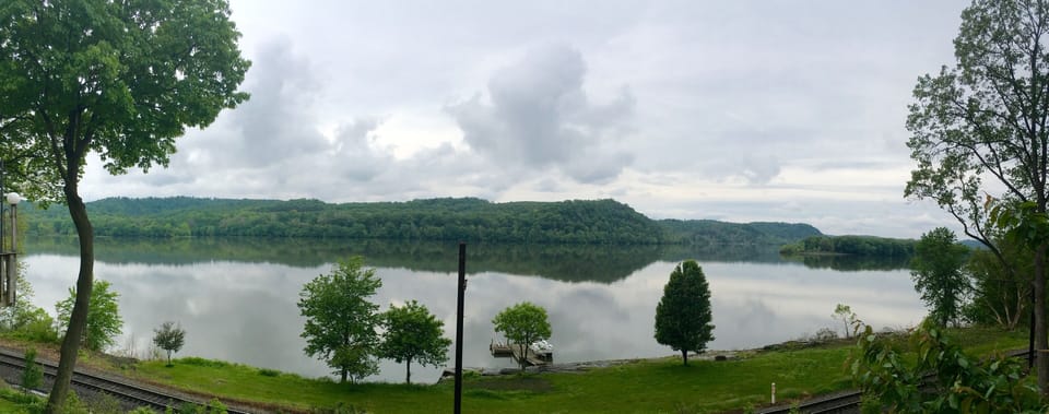 Lake Aldred, view from LAKE HOUSE. 