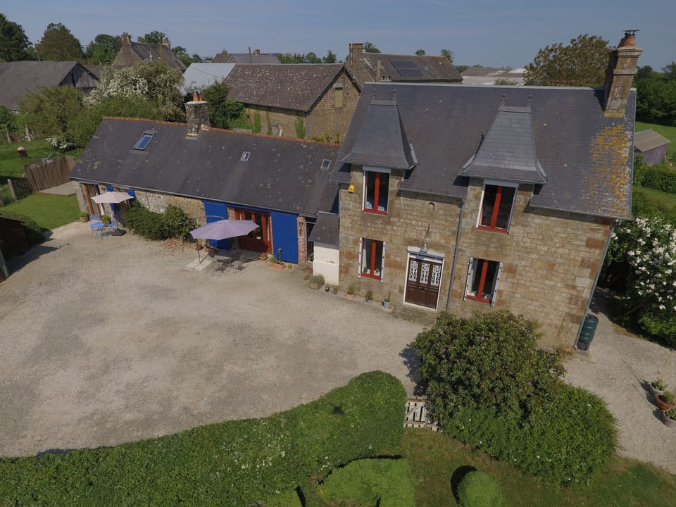 The Gite is on the left