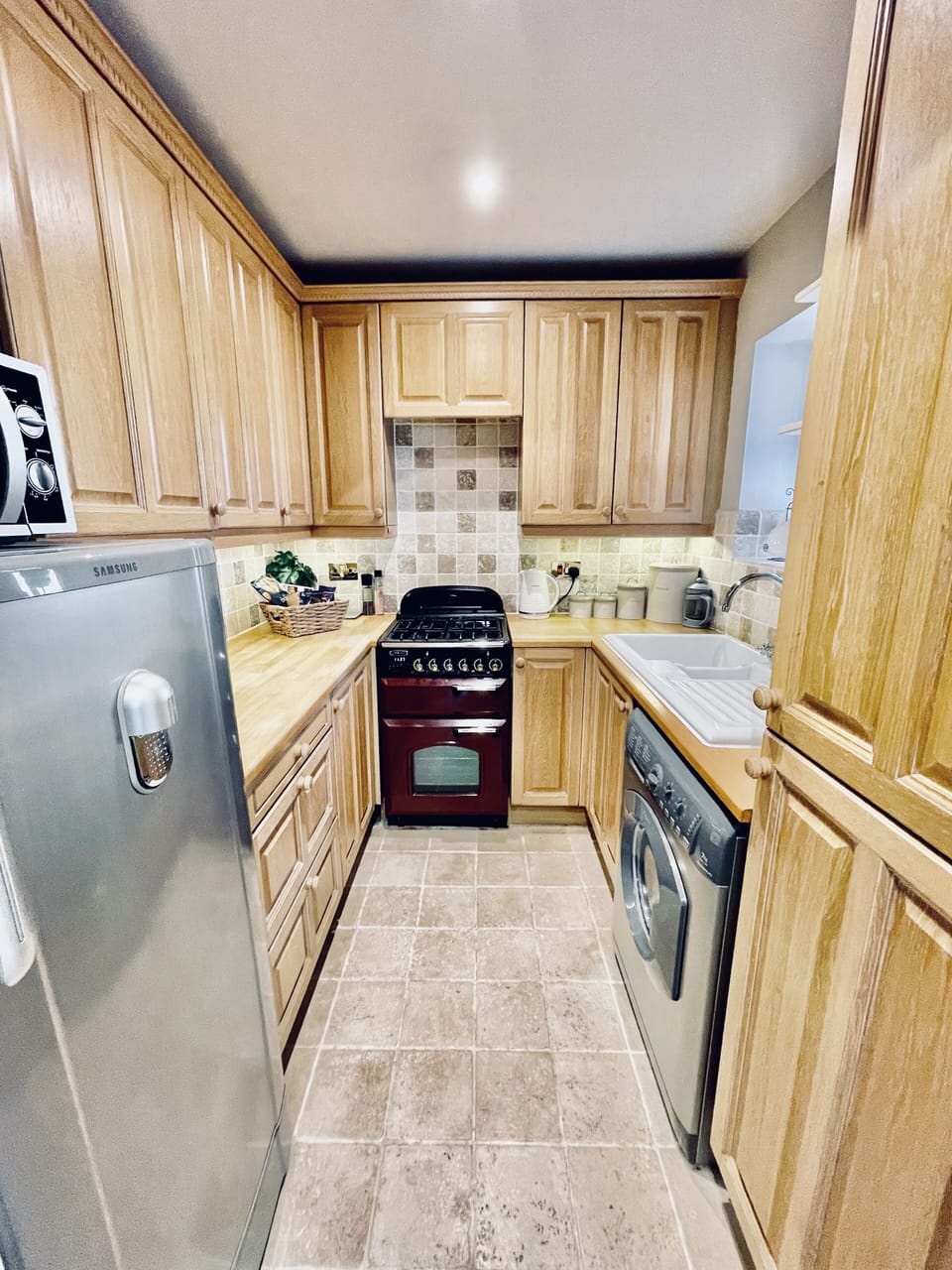 Fully equipped country kitchen